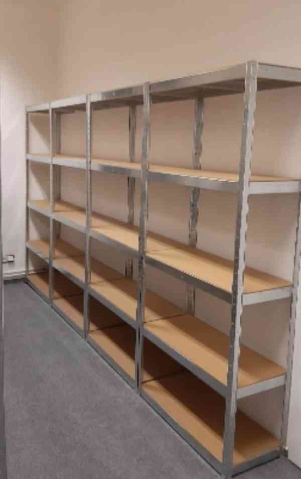 Regály pro domácnost i sklad,vysoká nosnost,180x90x30 v,š,h  - foto 3