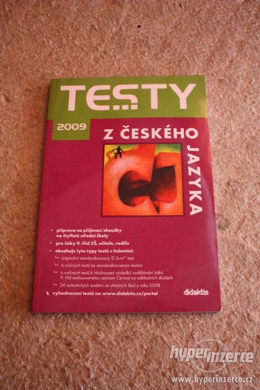 Testy z českého jazyka 2009 - foto 1