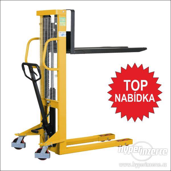 Vysokozdvižný paletový vozík.Zdvih 1200mm. - foto 1
