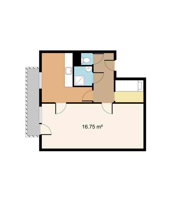 Pronájem, Byty 1+1, 42m² - Luže - foto 7