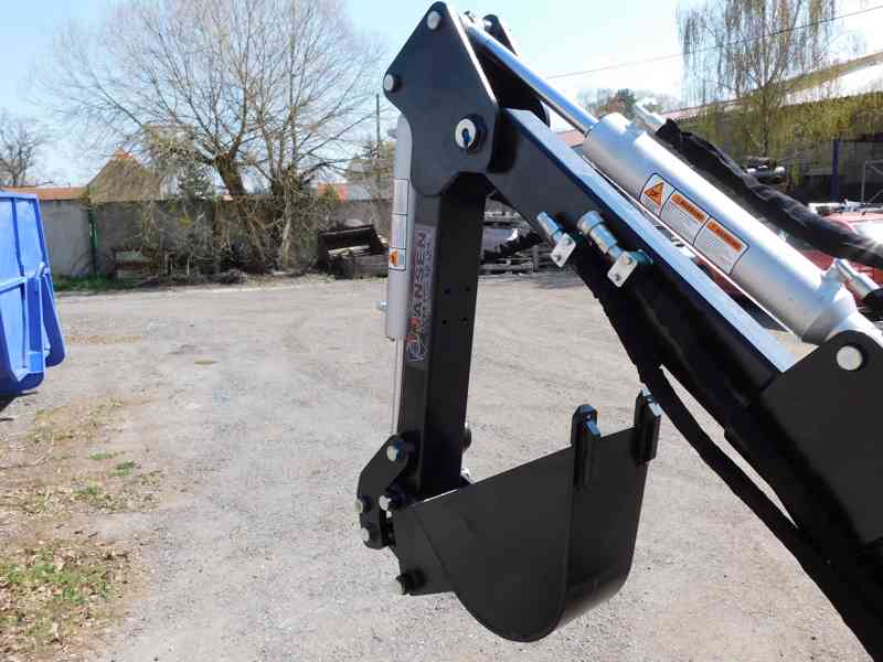 Minibagr Jansen MB-360°  benzínový kráčející bagr - foto 3