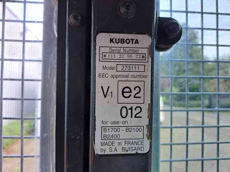 Traktor Kubota B2400  - foto 12