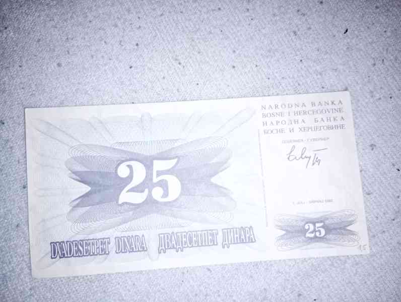Bosna a Hercegovina bankovka - foto 1