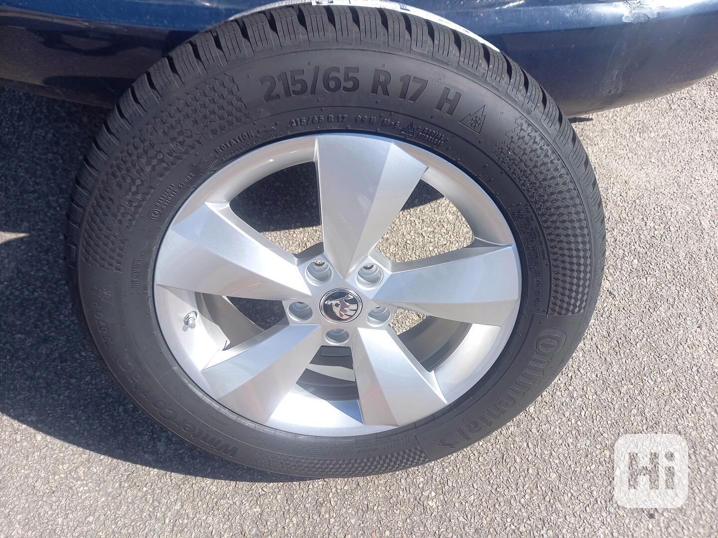 Š.Kodiaq,(2)/VW Tiguan-NOVÁ zimní Alu sada s TPMS-215/65R17. - foto 1