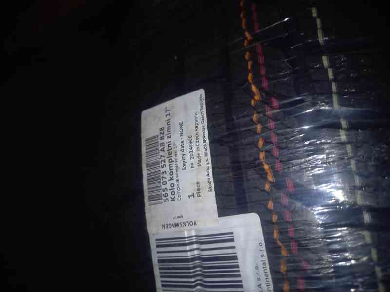 Š.Kodiaq,(2)/VW Tiguan-NOVÁ zimní Alu sada s TPMS-215/65R17. - foto 5