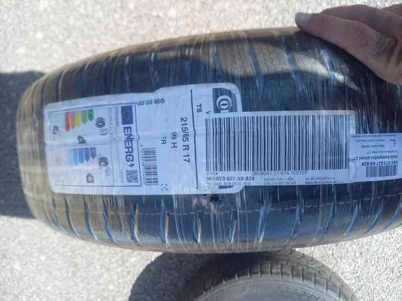 Š.Kodiaq,(2)/VW Tiguan-NOVÁ zimní Alu sada s TPMS-215/65R17. - foto 3