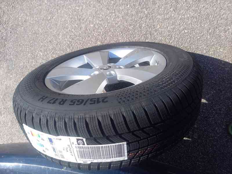 Š.Kodiaq,(2)/VW Tiguan-NOVÁ zimní Alu sada s TPMS-215/65R17. - foto 6