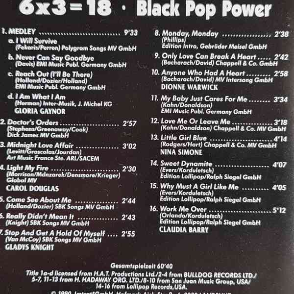 CD - BLACK POP POWER - foto 2