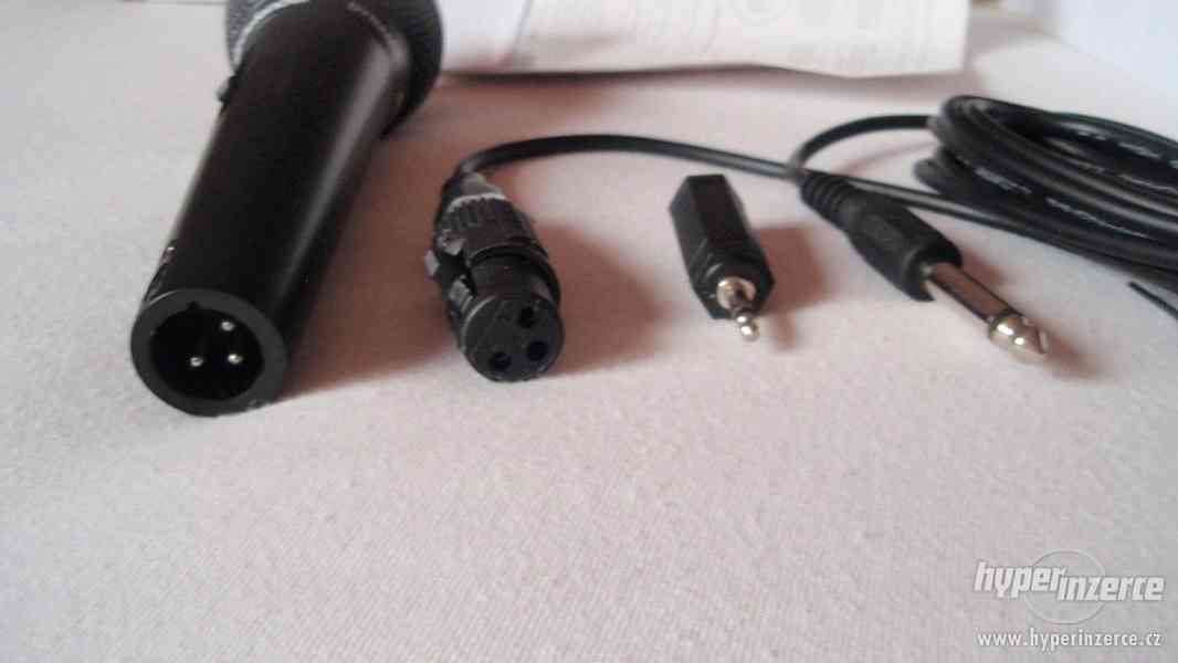 Karaoke Mikrofon kabel 5m s 3,5jack, dynamický, audio, nové - foto 7