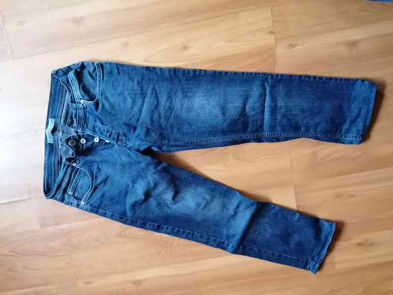 Pánské tm. modré džíny, 118, W29 L32 - foto 4