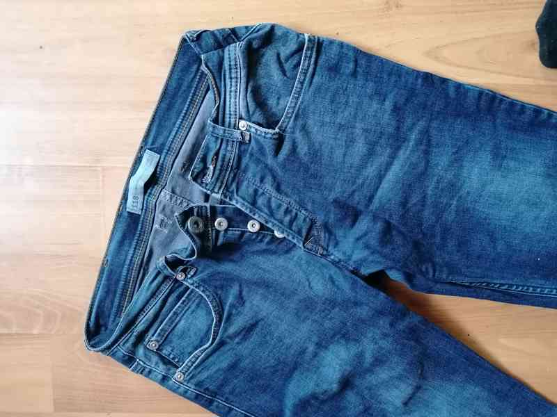Pánské tm. modré džíny, 118, W29 L32 - foto 2