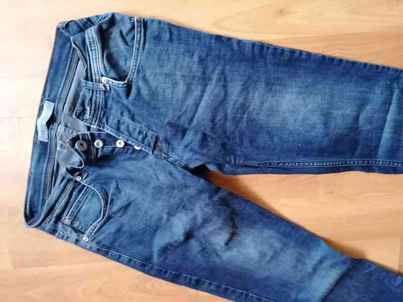 Pánské tm. modré džíny, 118, W29 L32 - foto 3