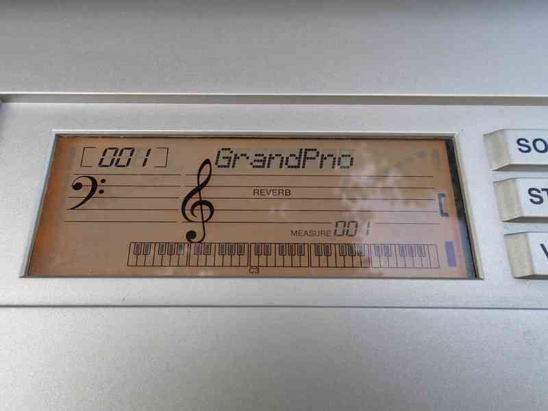 Yamaha digitální klávesy PSR-E313 funkční hrají pěkně - foto 20