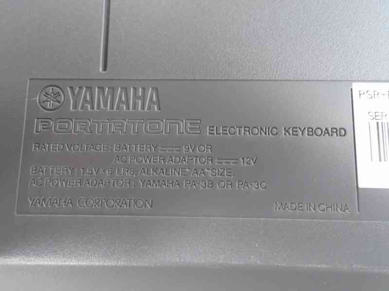 Yamaha digitální klávesy PSR-E313 funkční hrají pěkně - foto 14