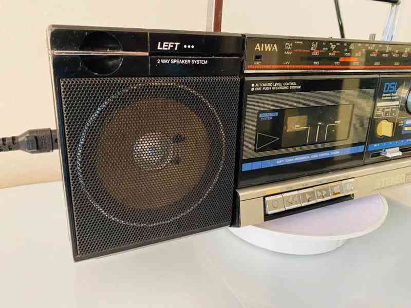Radiomagnetofon Aiwa CS-240, rok 1985 - foto 15