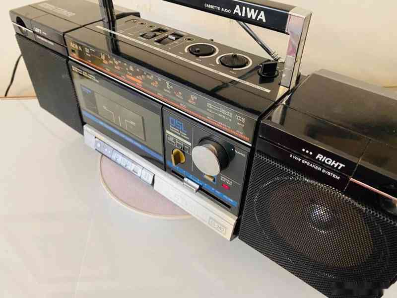 Radiomagnetofon Aiwa CS-240, rok 1985 - foto 12