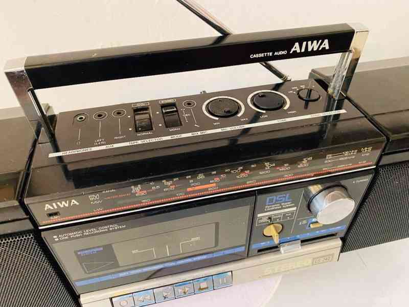 Radiomagnetofon Aiwa CS-240, rok 1985 - foto 14