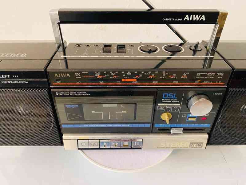 Radiomagnetofon Aiwa CS-240, rok 1985 - foto 13