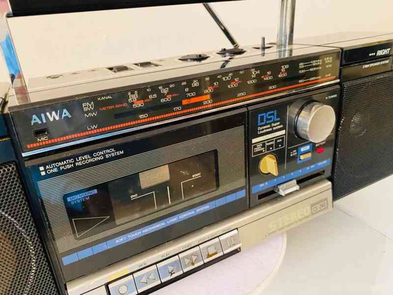 Radiomagnetofon Aiwa CS-240, rok 1985 - foto 3