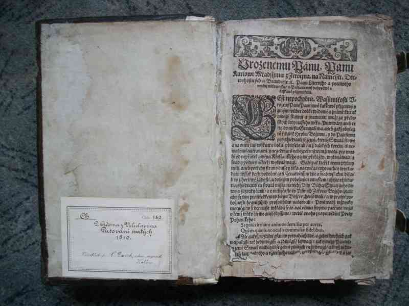 Bible - Putowánj Swatých 1609 /1610 - foto 2