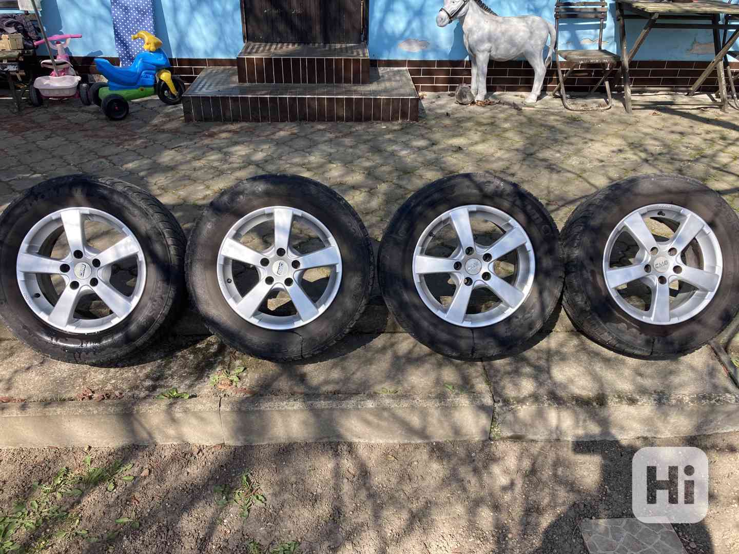 Alu disky R16, 7Jx16H2 - foto 1