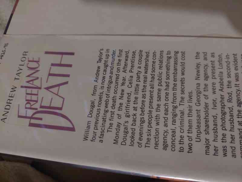Freelance  death  Andrew  Taylor  - foto 3