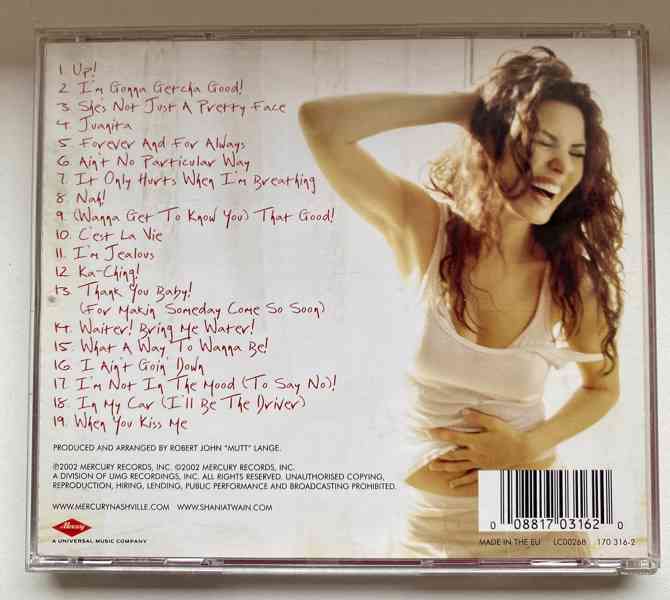 CD SHANIA TWAIN - UP! - foto 3