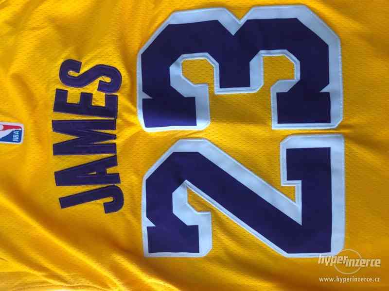 NBA dres LA Lakers , Lebron James - foto 4
