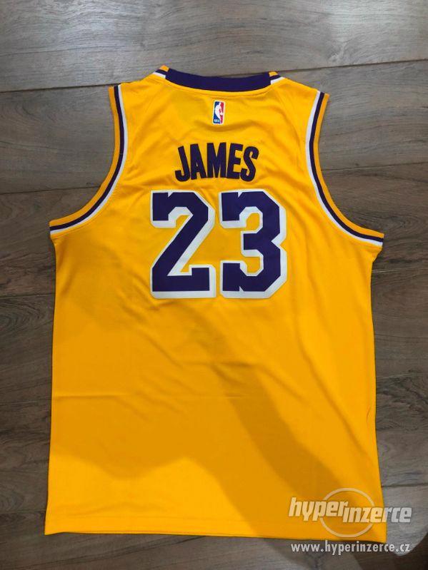 NBA dres LA Lakers , Lebron James - foto 5