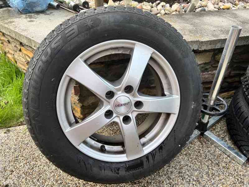 Zimní pneu s  alu disky