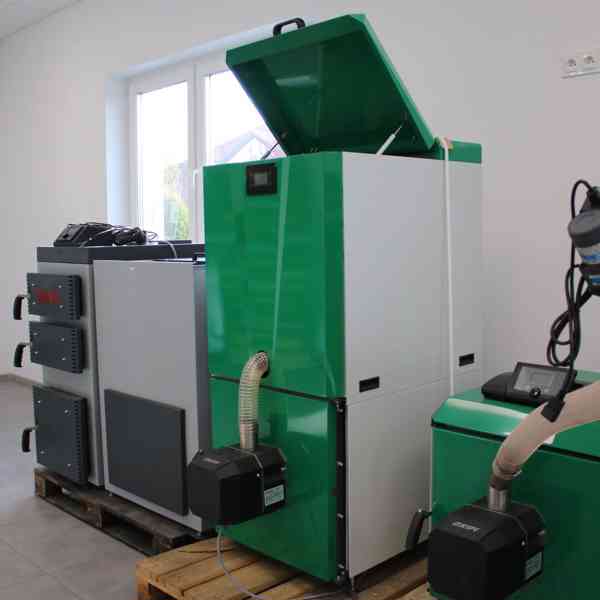 Automatické vytápění s vysokou účinností na pelety 15kW - foto 2
