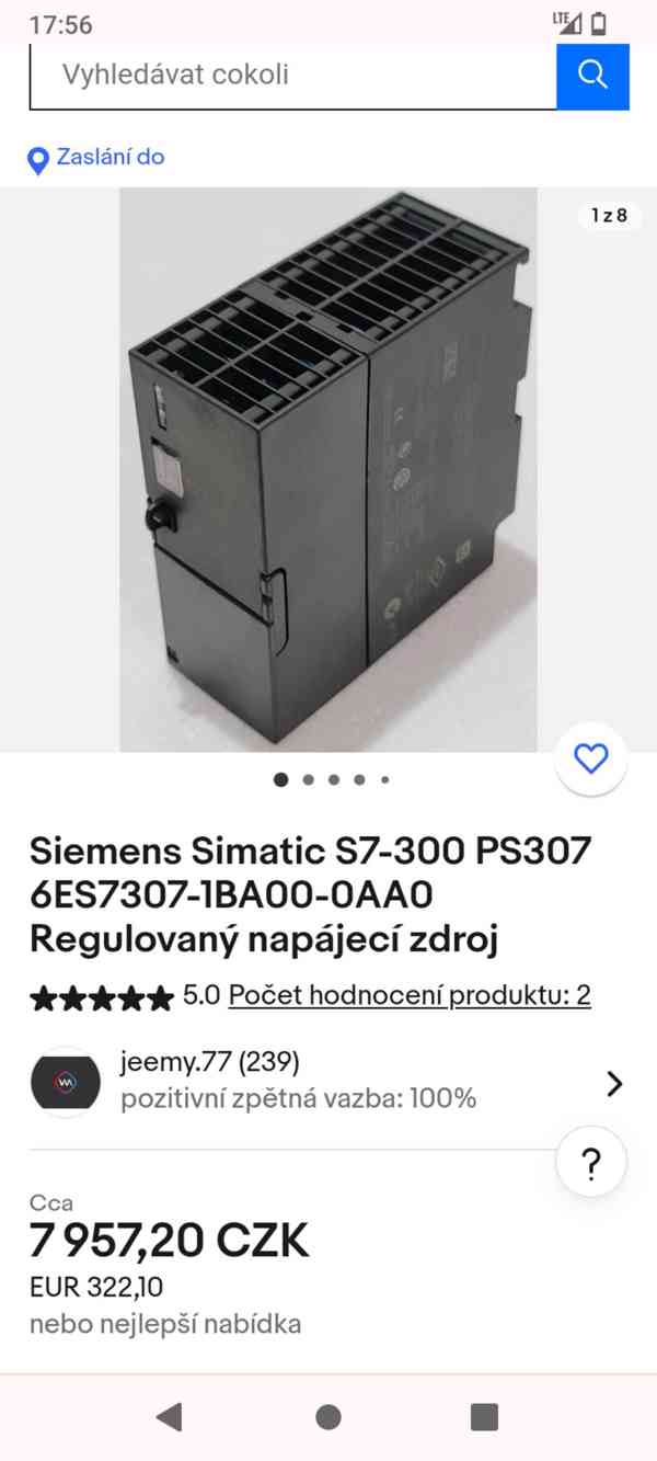 Zdroj SIMATIC S7 300 Typ 6ES7 307-1BA00-0AA0  - foto 7