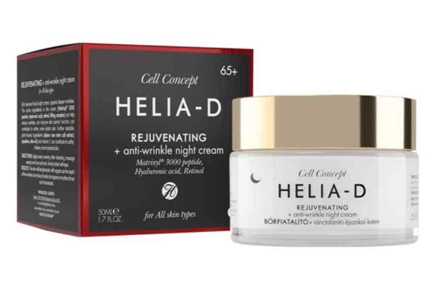 Helia D Cell noční krém 65 + intenzivní protivrásková péče 
