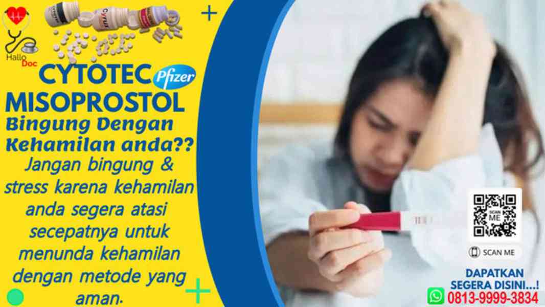 Jual Obat Aborsi COD Banyuwangi 081399993834 Cytotec Pfizer - foto 1