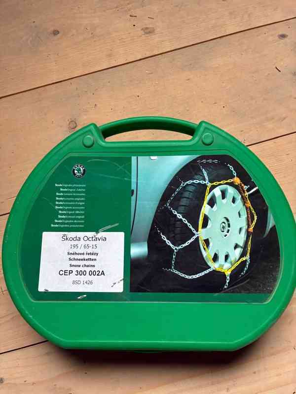 Originální sněhové řetězy Škoda 195/65 R15