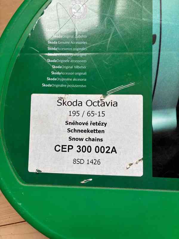 Originální sněhové řetězy Škoda 195/65 R15 - foto 2