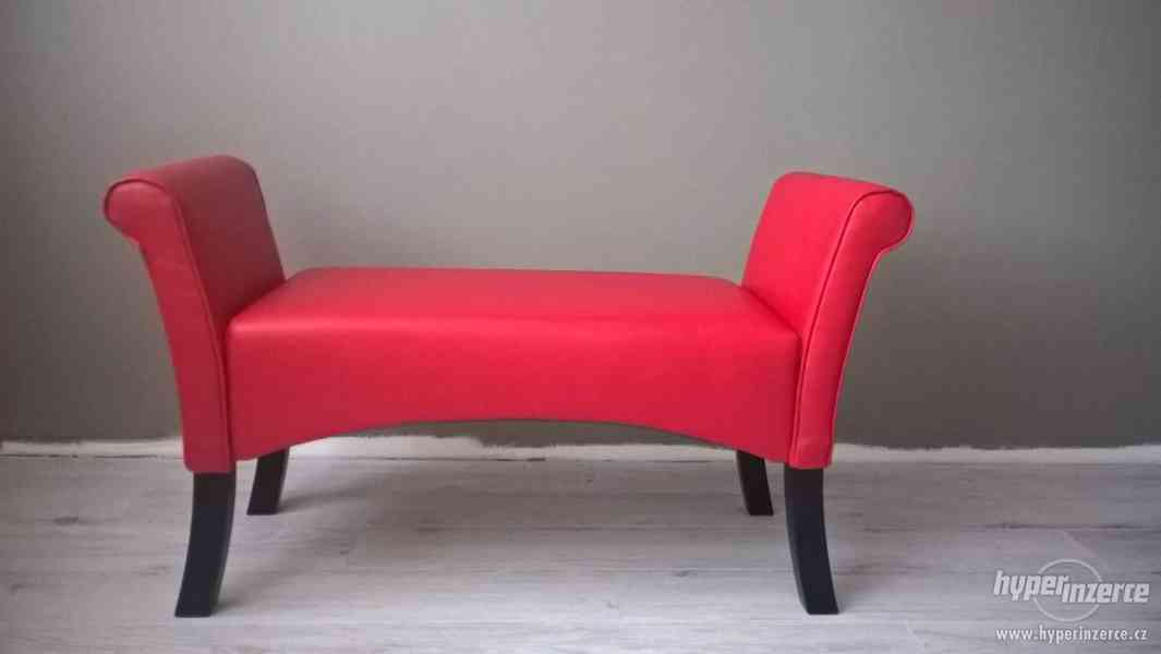Luxusní designová lavice - foto 1