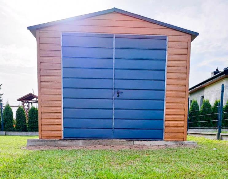 Zahradní domek 3m x 5m, sedlová střecha -vrata- okno - TS520 - foto 2