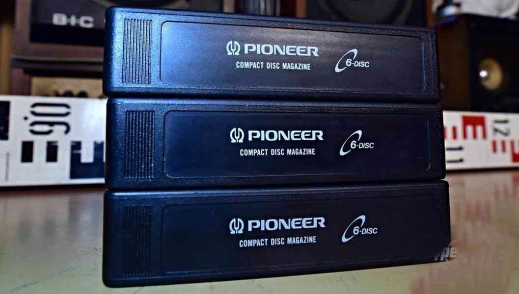 PIONEER COMPACT DISC MAGAZINE 6-DISC CARTRIDGE JD-T 612