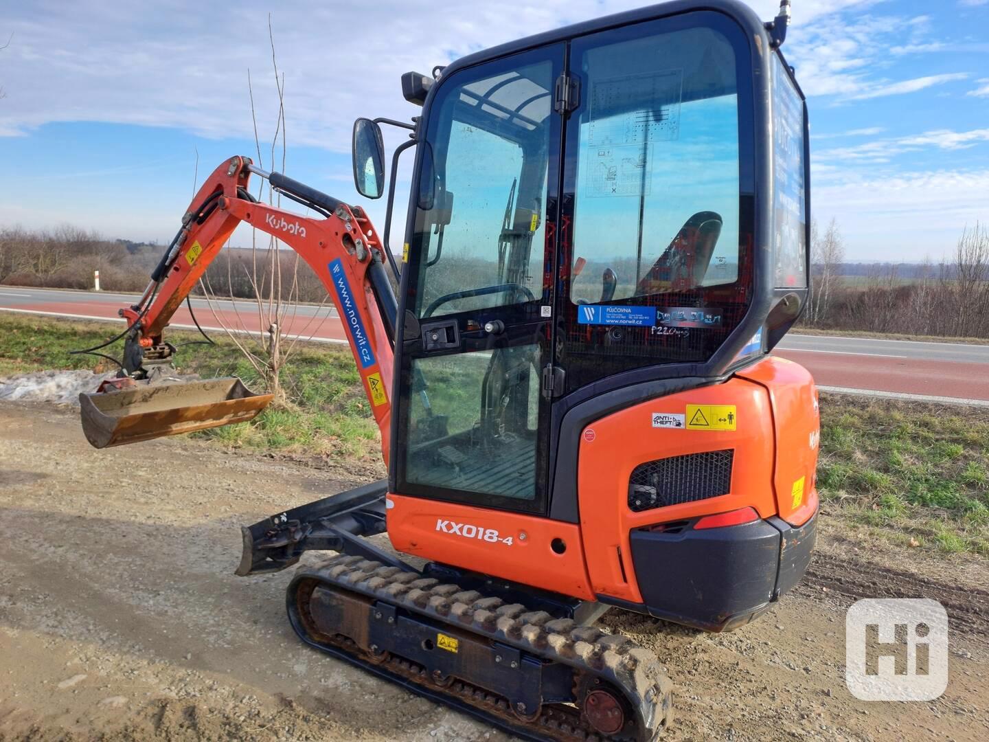 Minirypadlo Kubota KX018-4 - foto 1