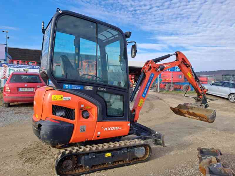 Minirypadlo Kubota KX018-4 - foto 4