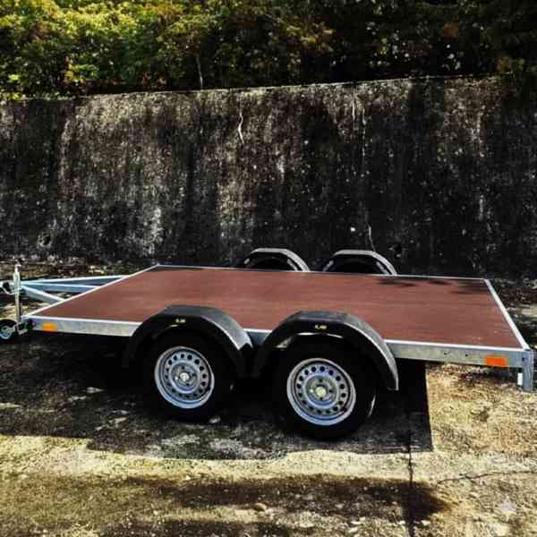 Přívěsný vozík NOVÝ – AKČNÍ SET: BOČNICE + PLACHTA, DPH - foto 14