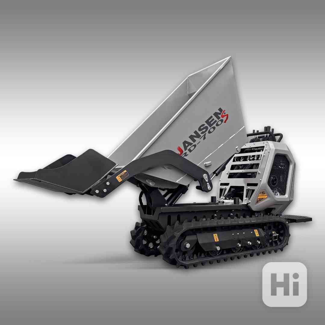 Jansen RD-700S Dumper , hydrostatický, samonakladací - foto 1