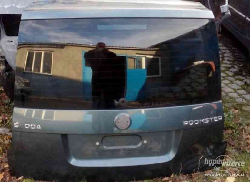 Škoda Romster - zadní dveře + sklo - original - foto 2
