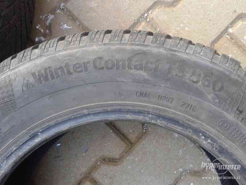 zimní pneu Continental 195/65/15 - foto 2
