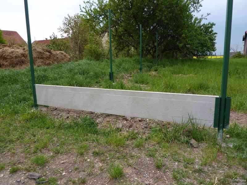 Plotové podhrabové desky - foto 1