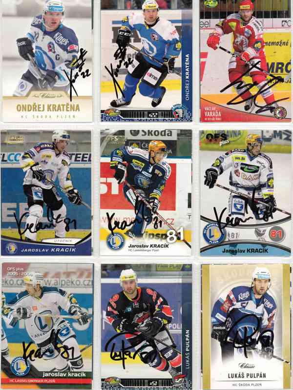 Podepsané hokejové karty - foto 71