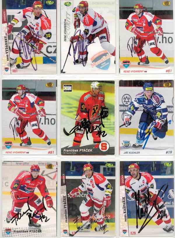 Podepsané hokejové karty - foto 86