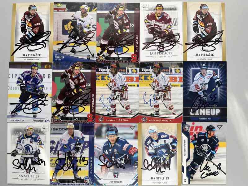 Podepsané hokejové karty - foto 124