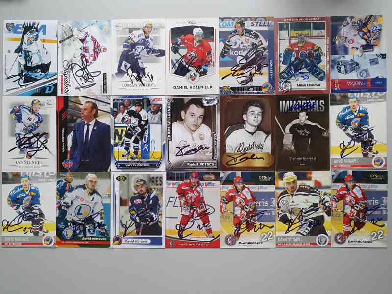 Podepsané hokejové karty - foto 123